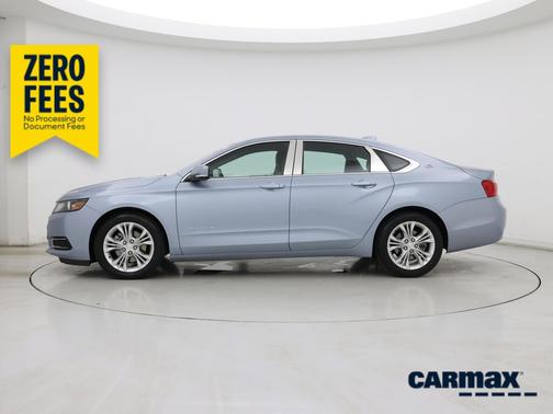 Blue 2015 Chevrolet Impala LT