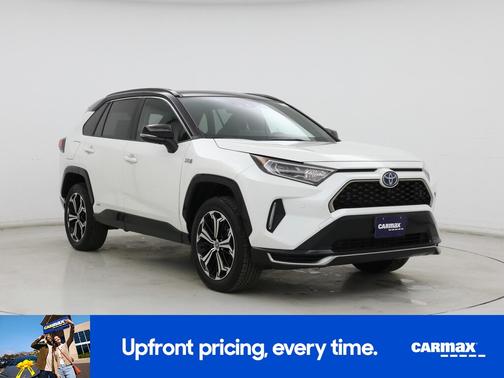 White 2021 Toyota RAV4 Prime XSE
