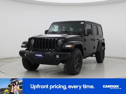 Black 2022 Jeep Wrangler Unlimited Willys