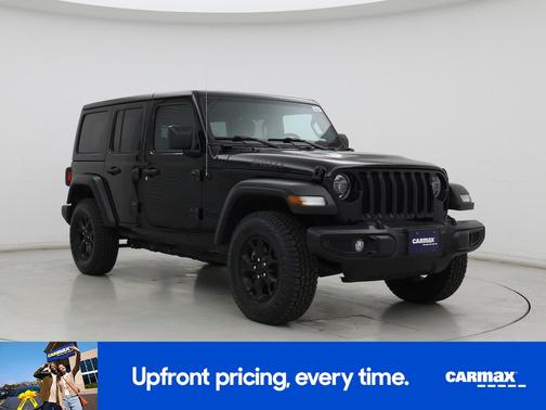 Black 2022 Jeep Wrangler Unlimited Willys