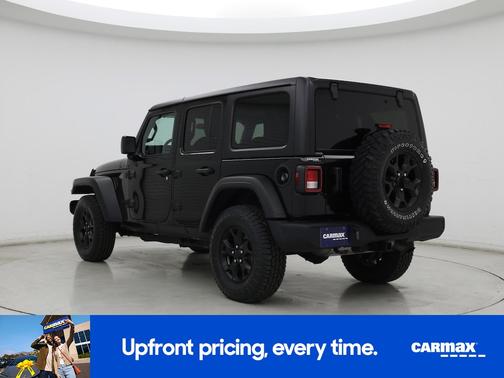 Black 2022 Jeep Wrangler Unlimited Willys
