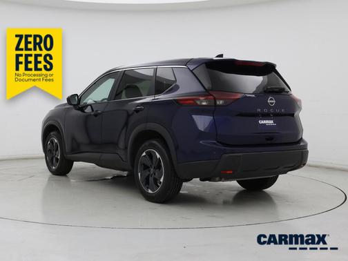 Blue 2025 Nissan Rogue SV