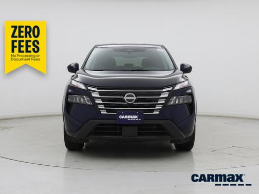 Blue 2025 Nissan Rogue SV