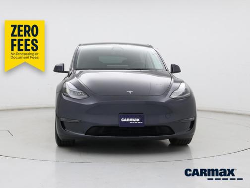 Gray 2025 Tesla Model Y Performance