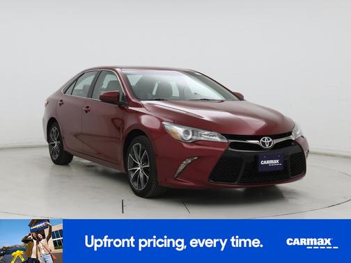 Red 2015 Toyota Camry XSE