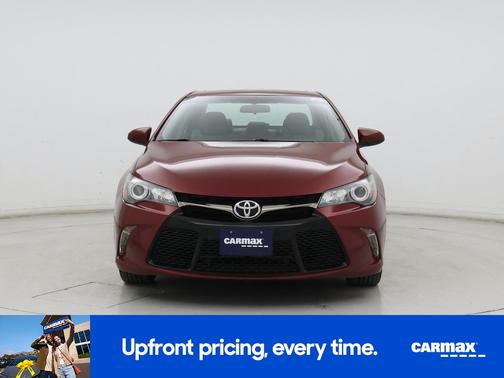 Red 2015 Toyota Camry XSE