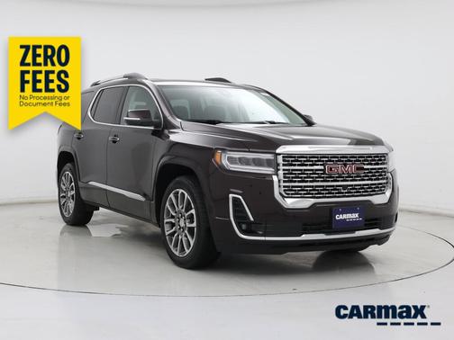Red 2021 GMC Acadia Denali