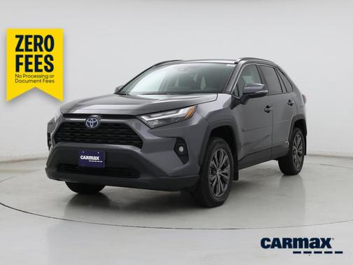 Gray 2023 Toyota RAV4 Hybrid XLE Premium