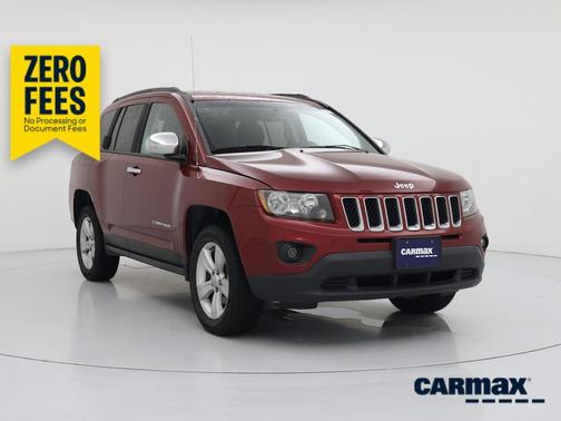 Red 2016 Jeep Compass Sport