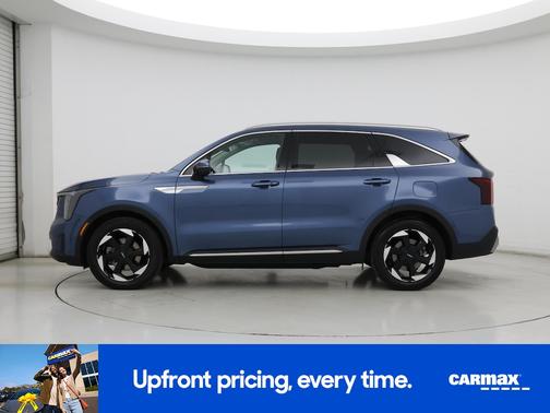 Blue 2025 Kia Sorento Hybrid EX