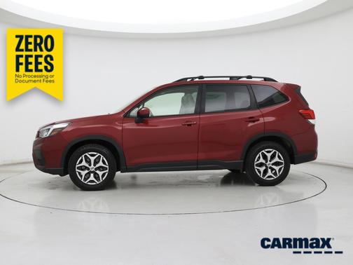 Red 2020 Subaru Forester Premium