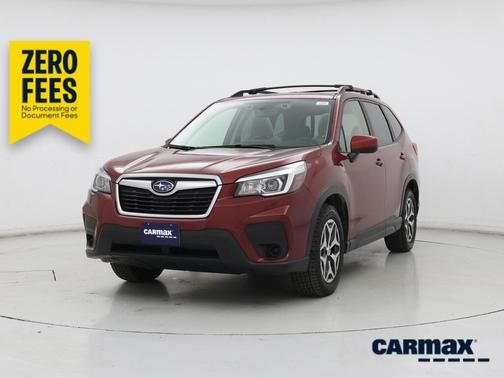 Red 2020 Subaru Forester Premium