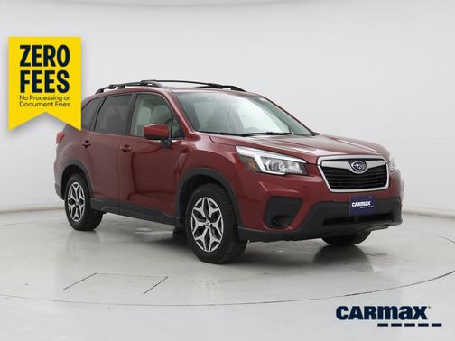 Red 2020 Subaru Forester Premium