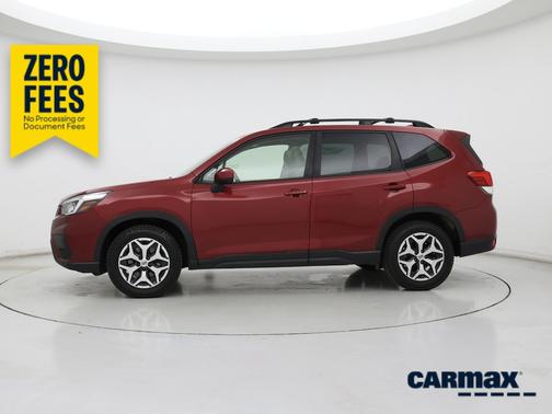 Red 2020 Subaru Forester Premium