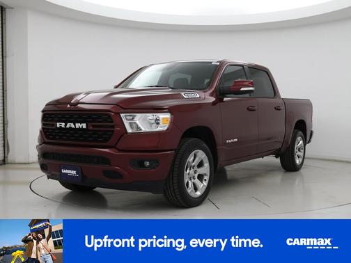 Red 2022 RAM 1500 Bighorn