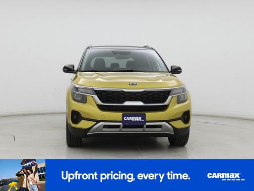 Yellow 2021 Kia Seltos S