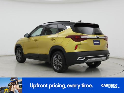 Yellow 2021 Kia Seltos S