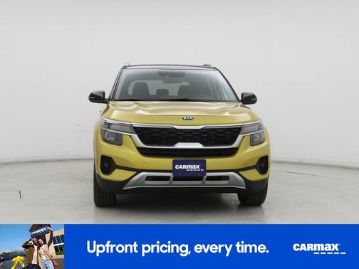 Yellow 2021 Kia Seltos S