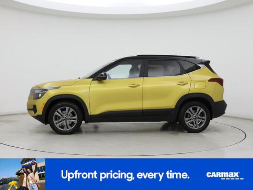Yellow 2021 Kia Seltos S
