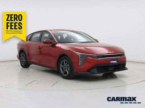 Red 2025 Kia K4 LXS
