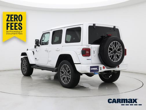 White 2022 Jeep Wrangler Unlimited 4xe Unlimited Sahara High Altitude