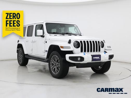 White 2022 Jeep Wrangler Unlimited 4xe Unlimited Sahara High Altitude