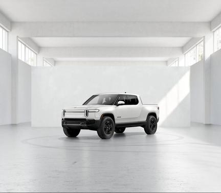 Glacier White paint 2027 Rivian R1T R1T Premium Max Battery