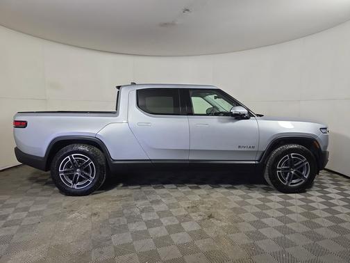 LA Silver paint 2025 Rivian R1T Adventure trim