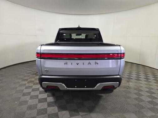 LA Silver paint 2025 Rivian R1T Adventure trim