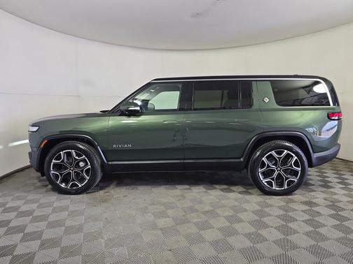 Forest Green 2024 Rivian R1S Adventure Package