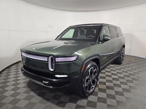 Forest Green 2024 Rivian R1S Adventure Package