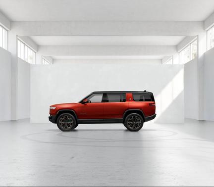 Red Canyon paint 2027 Rivian R1S Quad