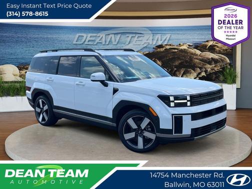 Serenity White 2026 Hyundai SANTA FE Limited