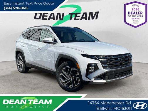 Creamy White Pearl 2026 Hyundai TUCSON Hybrid Limited