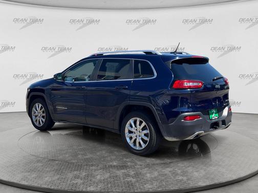 True Blue Pearlcoat 2015 Jeep Cherokee Limited