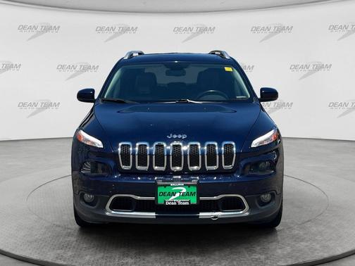 True Blue Pearlcoat 2015 Jeep Cherokee Limited