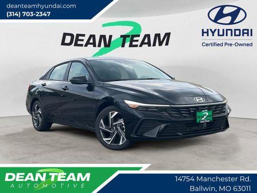 Abyss Black 2025 Hyundai ELANTRA HEV SEL Sport