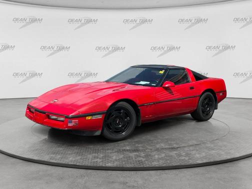 Bright Red 1990 Chevrolet Corvette Base