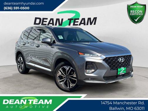 Machine Gray 2019 Hyundai SANTA FE Limited 2.0T