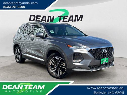 Machine Gray 2019 Hyundai SANTA FE Limited 2.0T