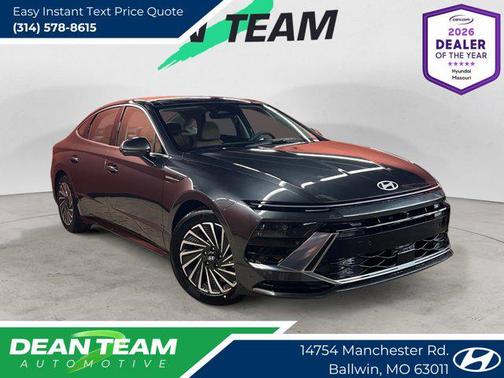 Portofino Gray 2026 Hyundai SONATA Hybrid Limited