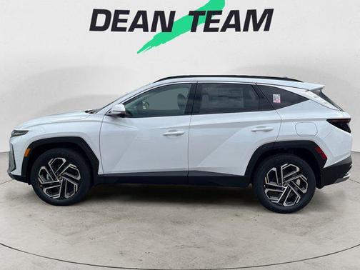 Creamy White Pearl 2026 Hyundai TUCSON Hybrid Limited