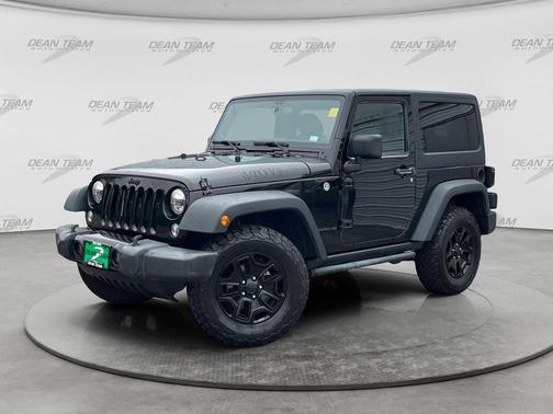 Black Clearcoat 2014 Jeep Wrangler Willys Wheeler