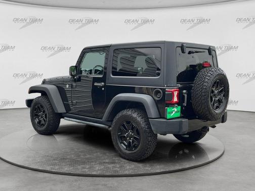 Black Clearcoat 2014 Jeep Wrangler Willys Wheeler