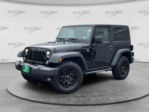 Black Clearcoat 2014 Jeep Wrangler Willys Wheeler