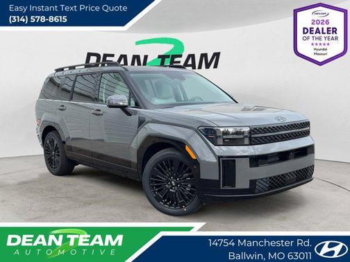 Hampton Gray 2026 Hyundai SANTA FE HEV Calligraphy