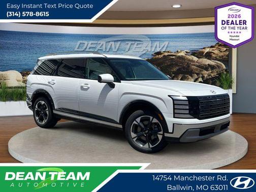 Creamy White Pearl 2026 Hyundai Palisade Hybrid Limited