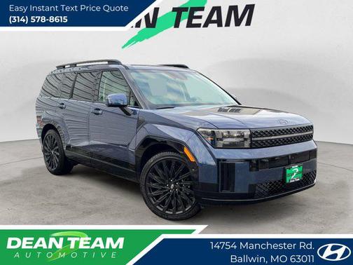 Atlantis Blue 2026 Hyundai SANTA FE Calligraphy