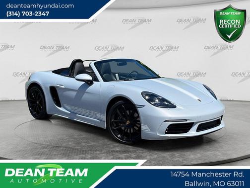 Ice Grey Metallic 2024 Porsche 718 Boxster Style Edition