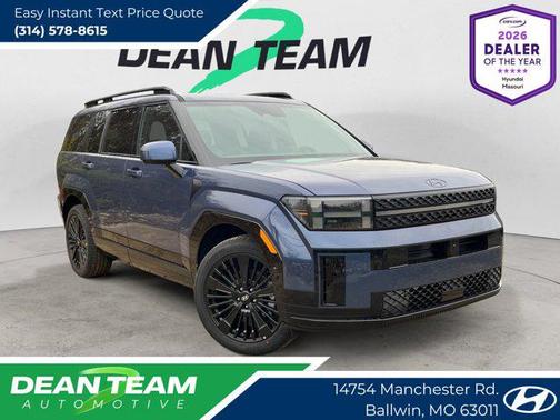 Atlantis Blue 2026 Hyundai SANTA FE HEV Calligraphy